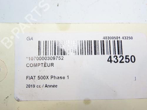 Used Instrument cluster FIAT 500X (334_) 1.3 (334.AXR11) (150 hp) 29441728