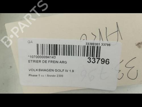 Left rear brake caliper VW GOLF IV Variant (1J5) 1.9 TDI | BP14877803M107 
