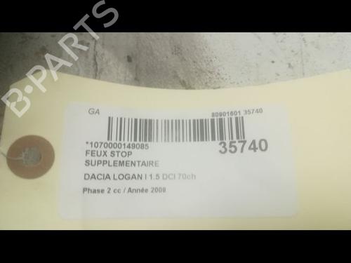 Used Third brake light DACIA LOGAN (LS_) 1.5 dCi (LS0K) (68 hp) 9600560