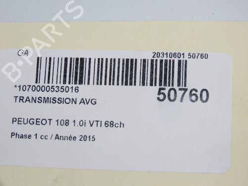 Left front driveshaft PEUGEOT 108 1.0 VTi | BP33059348M38  - Image 5