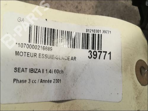 Rear wiper motor SEAT IBIZA II (6K1) 1.4 i | BP9606057M102 