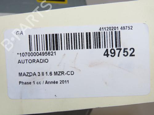 Radio MAZDA 3 (BL) 1.6 MZ-CD (BL14) | BP33417757E6  - Image 7