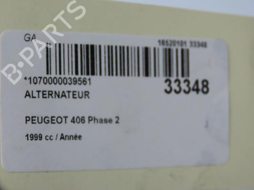 Generator Generator PEUGEOT 406 (8B) 1.8 (90 hp) 33836396 33836396