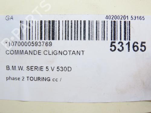 Used Steering column stalk BMW 5 (E60) 530 d (235 hp) 28830302