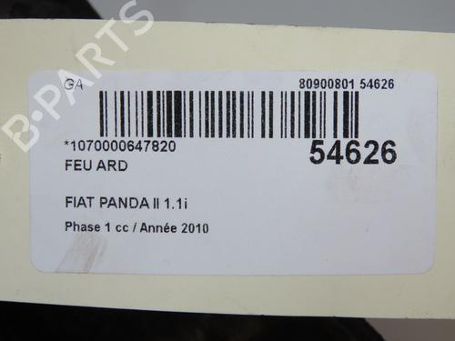 Right taillight FIAT PANDA (169_) 1.1 (169.AXA1A) | BP33279355C35 - Image 5
