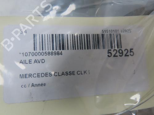 Right front fenders MERCEDES-BENZ CLK (C208) CLK 230 Kompressor (208.347) | BP28830912C42 