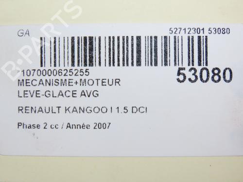 Used Front left window mechanism RENAULT KANGOO Express (FC0/1_) 1.5 dCi (FC1E) (68 hp) 28801919