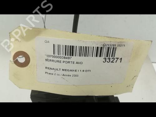 Used Front right lock RENAULT MEGANE I Grandtour (KA0/1_) 1.9 dTi (KA0N) (98 hp) 9593222