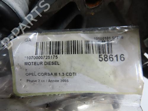 Engine OPEL CORSA C (X01) 1.3 CDTI (F08, F68) | BP36395643M1 - Image 6
