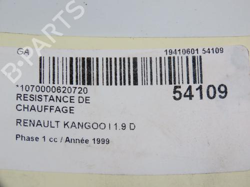 Heater resistor RENAULT KANGOO (KC0/1_) D 65 1.9 (KC0E, KC02, KC0J, KC0N) | BP28829320M108