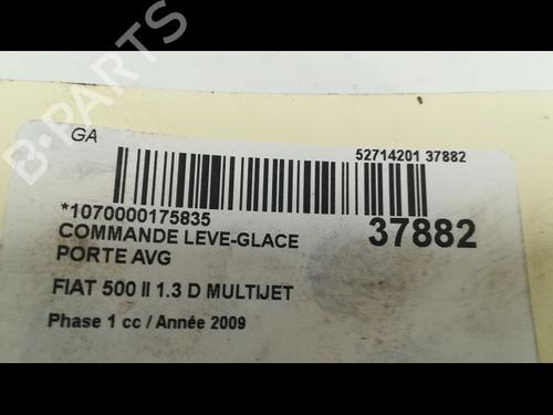 Used Left front window switch Left front window switch FIAT 500 (312_) 1.3 D Multijet (312AXB1A) (75 hp) 9602280 9602280