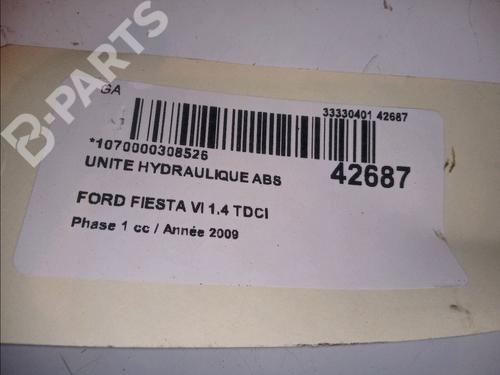 ABS pump FORD FIESTA VI (CB1, CCN) 1.4 TDCi | BP11100278M43 