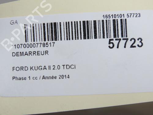 Starter FORD KUGA II (DM2) 2.0 TDCi | BP36873791M8  - Image 7