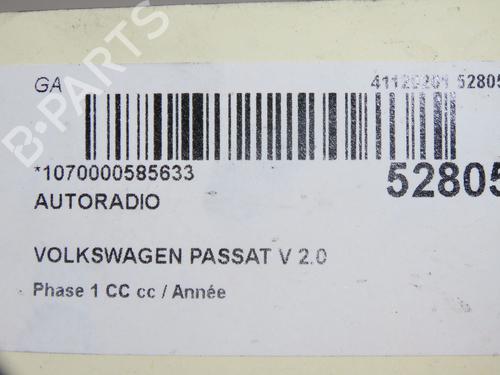 Radio VW PASSAT CC B6 (357) 2.0 TDI | BP36939839E6  - Image 6
