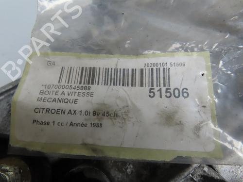 Used Gearbox CITROËN AX (ZA-_) 10 (45 hp) 28829411