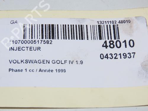 Spreder / Dyse VW GOLF IV (1J1) 1.9 TDI (110 hp) 23171561