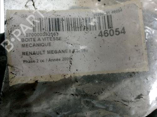 Used Gearbox RENAULT MEGANE II (BM0/1_, CM0/1_) 1.6 16V (112 hp) 18645997