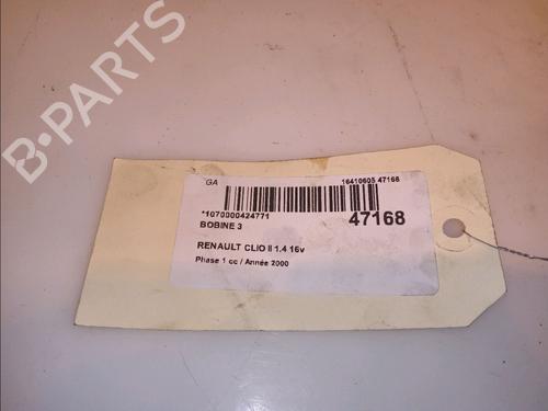 Ignition coil RENAULT CLIO II (BB_, CB_) 1.4 16V (B/CB0P, BB13) | BP14874698M94 