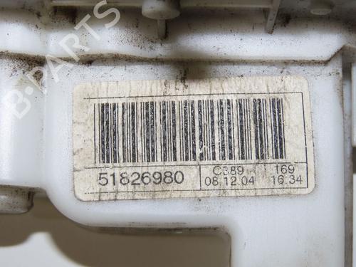 Used Rear right lock FIAT PANDA (169_) 1.1 (169.AXA1A) (54 hp) 31605909