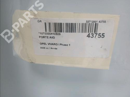 Right front door OPEL VIVARO A Van (X83) 1.9 DTI (F7) | BP11952500C3 