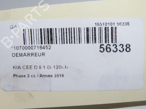 Starter KIA CEE'D (JD) 1.0 T-GDI | BP32457465M8 - Image 6