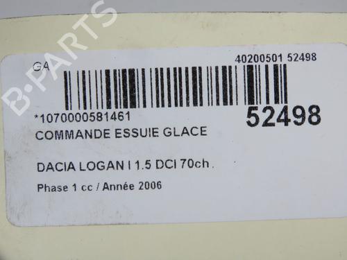 Steering column stalk DACIA LOGAN (LS_) 1.5 dCi (LS0K) | BP36893427I23  - Image 5