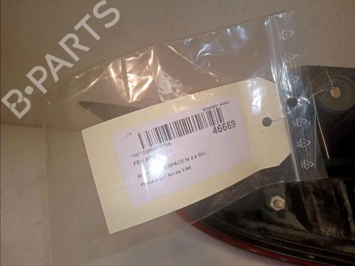 Used Right taillight Right taillight RENAULT ESPACE IV (JK0/1_) 2.0 dCi (JK03, JK04, JK1C, JK1G, JK1J, JK1K) (173 hp) 14952127 14952127