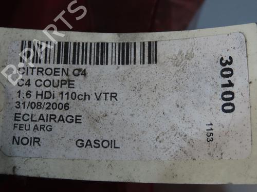 Used Left taillight Left taillight CITROËN C4 Coupe (LA_) 1.6 HDi (109 hp) 23178006 23178006