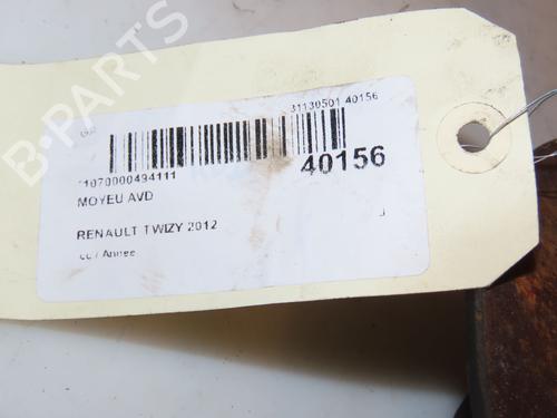 Used Left front steering knuckle RENAULT TWIZY (MAM_) 80 (18 hp) 23173214