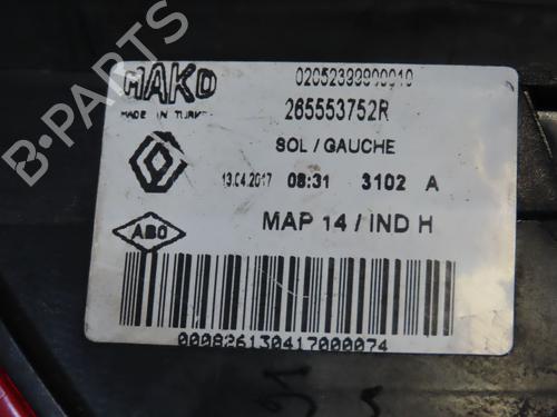Left taillight RENAULT CLIO IV (BH_) 1.5 dCi 75 | BP28969673C34 