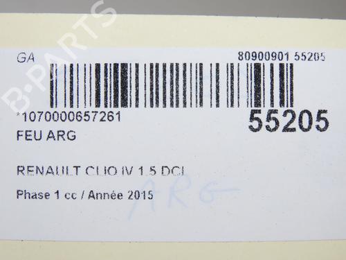 Left taillight RENAULT CLIO IV (BH_) 1.5 dCi 75 | BP29929343C34 