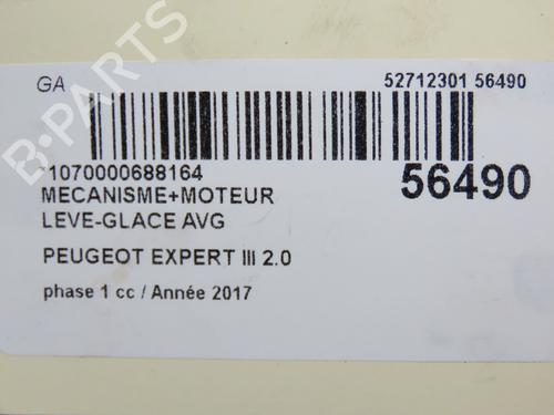 Front left window mechanism PEUGEOT EXPERT Van (V_) 2.0 BlueHDi 120 | BP30841141C22 - Image 5