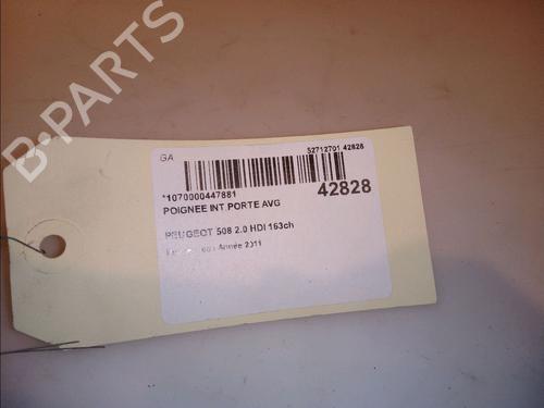 Front left interior door handle PEUGEOT 508 I (8D_) 2.0 HDi | BP14951417I13 