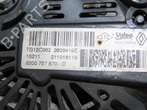 Alternator RENAULT MEGANE III Hatchback (BZ0/1_, B3_) 1.9 dCi (BZ0N, BZ0J) | BP30767424M7