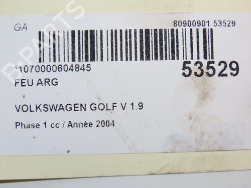 Left taillight VW GOLF V (1K1) 1.9 TDI | BP28969656C34 