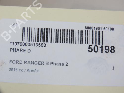 Used Right headlight FORD RANGER (ET) 2.5 TDCi 4x4 (143 hp) 18476783