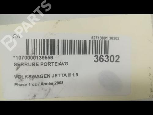 Front left lock VW JETTA III (1K2) 1.9 TDI | BP9599697C98 