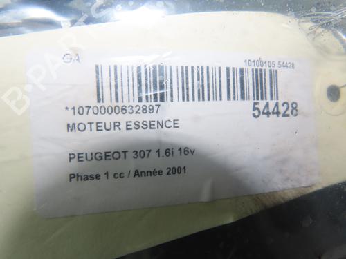 Used Engine PEUGEOT 307 (3A/C) 1.6 16V (109 hp) 32150723