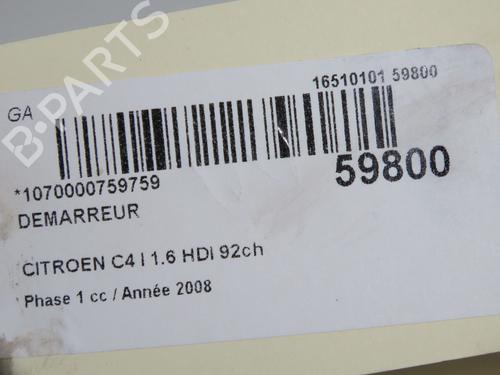 Starter CITROËN C4 I (LC_) 1.6 HDi | BP36310362M8  - Image 7