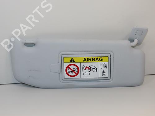 Used Right sun visor PEUGEOT 208 II (UB_, UP_, UW_, UJ_) 1.2 PureTech 100 (101 hp) 28969353