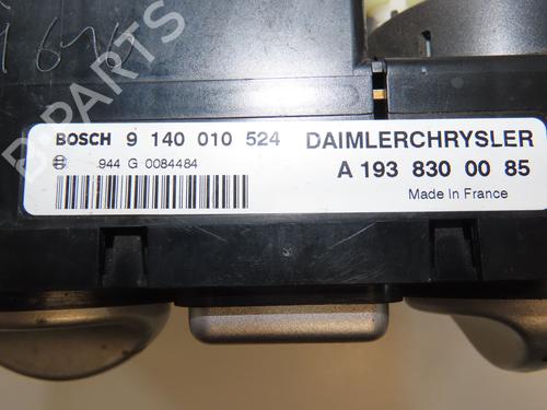 Comando chauffage CHRYSLER CROSSFIRE 3.2 (218 hp) 31120458