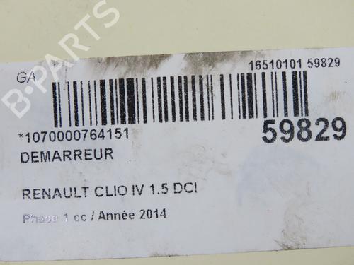 starter-renault-clio-iv-bh_-2012-2013-2014-2015-2016-2017-2018-2019-2020-2021-40162849 main image