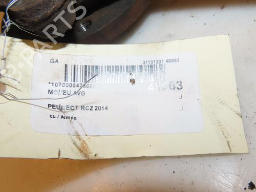 Used Right front steering knuckle PEUGEOT RCZ 2.0 HDi (163 hp) 16758031