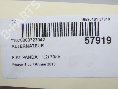 Alternator FIAT PANDA (169_) 1.2 (169AXF2A, 169AXF1A) | BP33860598M7 - Image 7