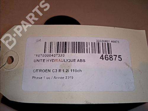 ABS pump CITROËN C3 / C3 ORIGIN III (SX) 1.2 THP 110 | BP12128777M43 