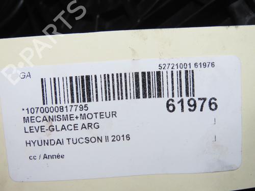 Used Rear left window mechanism Rear left window mechanism HYUNDAI TUCSON (TL, TLE) 1.6 GDi (132 hp) 40554324 40554324