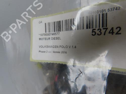 Motor Motor VW POLO V (6R1, 6C1) 1.4 TDI (75 hp) 34255337 34255337