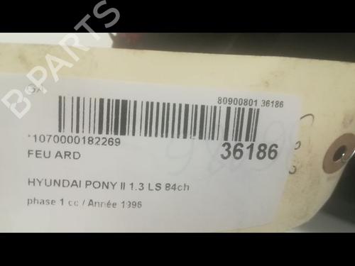 Used Right taillight HYUNDAI ACCENT I (X-3) 1.3 i 12V (84 hp) 23177927