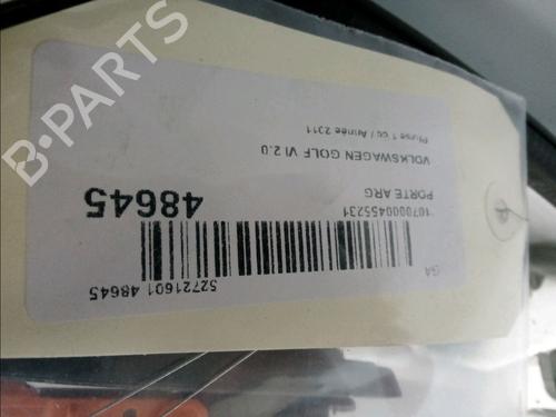 Left rear door VW GOLF VI (5K1) 2.0 TDI | BP16572913C4