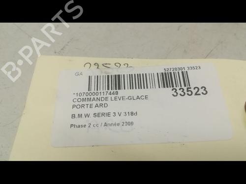 Used Right rear window switch BMW 3 Touring (E91) 318 d (143 hp) 9598216